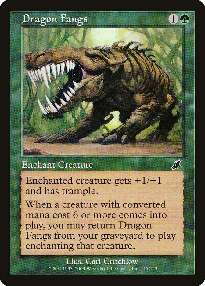 Dragon Fangs [Scourge] | Game Haven TX