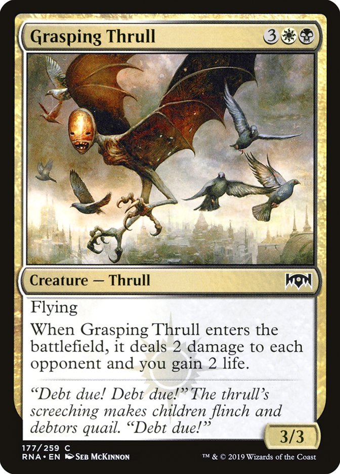Grasping Thrull [Ravnica Allegiance] | Game Haven TX