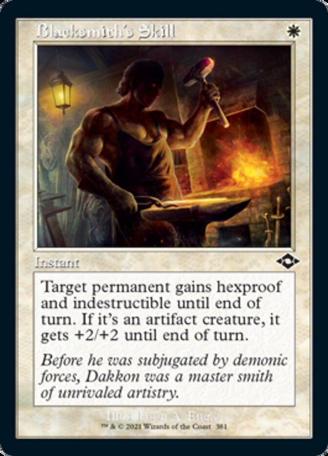 Blacksmith's Skill (Retro) [Modern Horizons 2] | Game Haven TX