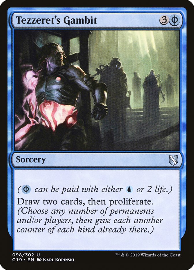 Tezzeret's Gambit [Commander 2019] | Game Haven TX