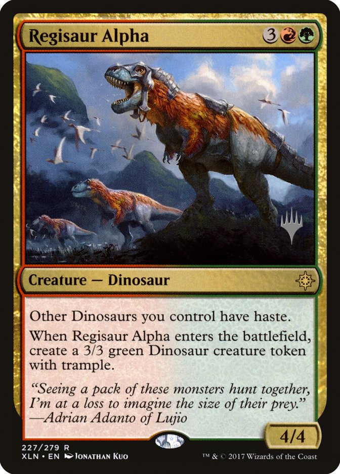 Regisaur Alpha [Ixalan Promos] | Game Haven TX