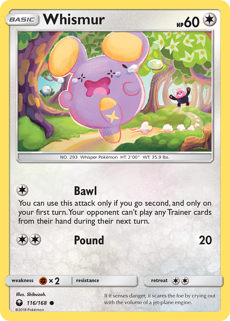 Whismur (116/168) [Sun & Moon: Celestial Storm] | Game Haven TX