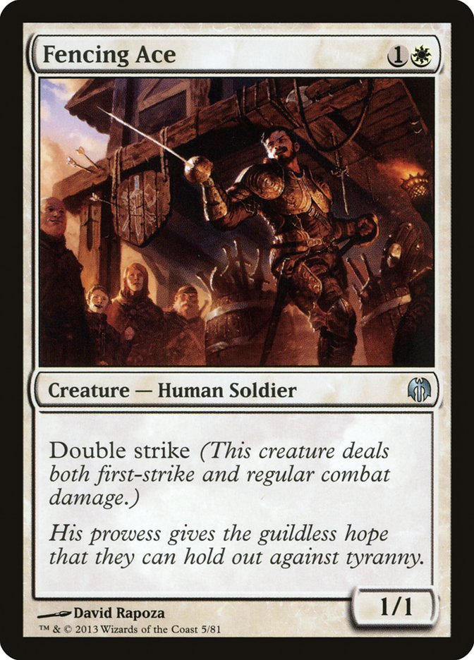 Fencing Ace [Duel Decks: Heroes vs. Monsters] | Game Haven TX