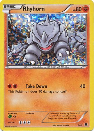 Rhyhorn (8/12) [McDonald's Promos: 2015 Collection] | Game Haven TX
