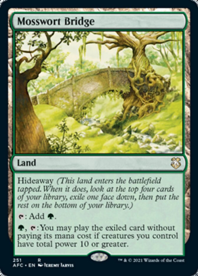 Mosswort Bridge [Dungeons & Dragons: Adventures in the Forgotten Realms Commander] | Game Haven TX