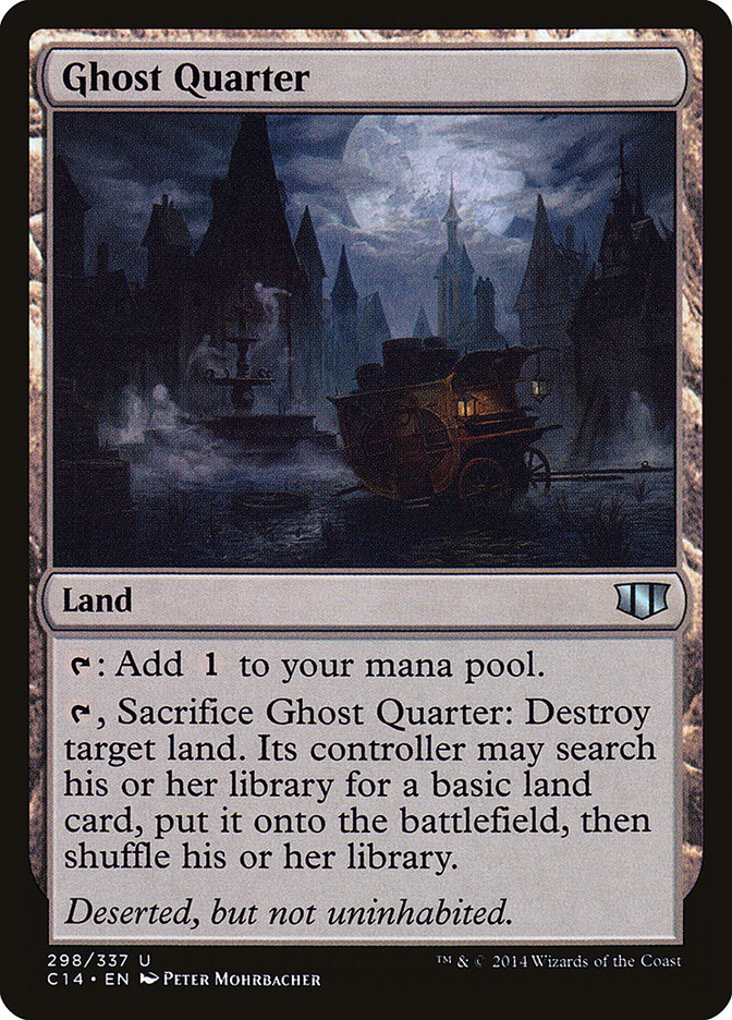 Ghost Quarter [Commander 2014] | Game Haven TX