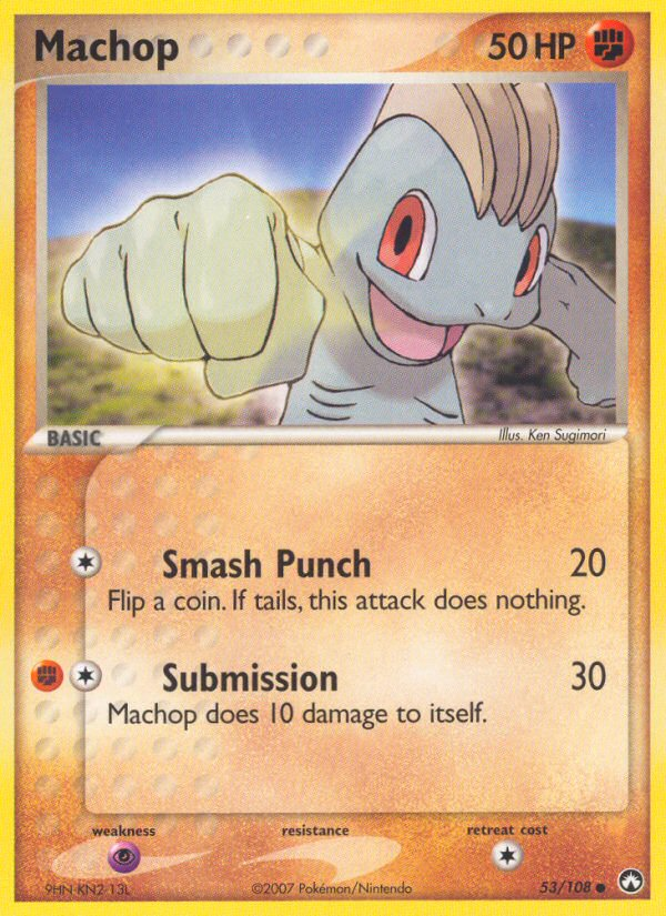 Machop (53/108) [EX: Power Keepers] | Game Haven TX