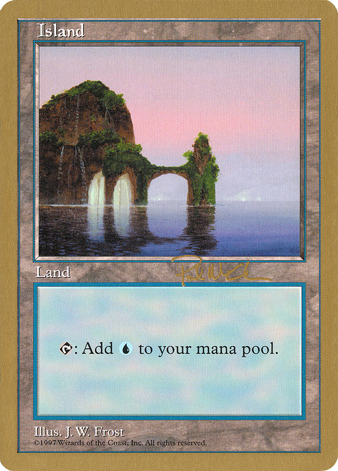 Island (pm434) (Paul McCabe) [World Championship Decks 1997] | Game Haven TX