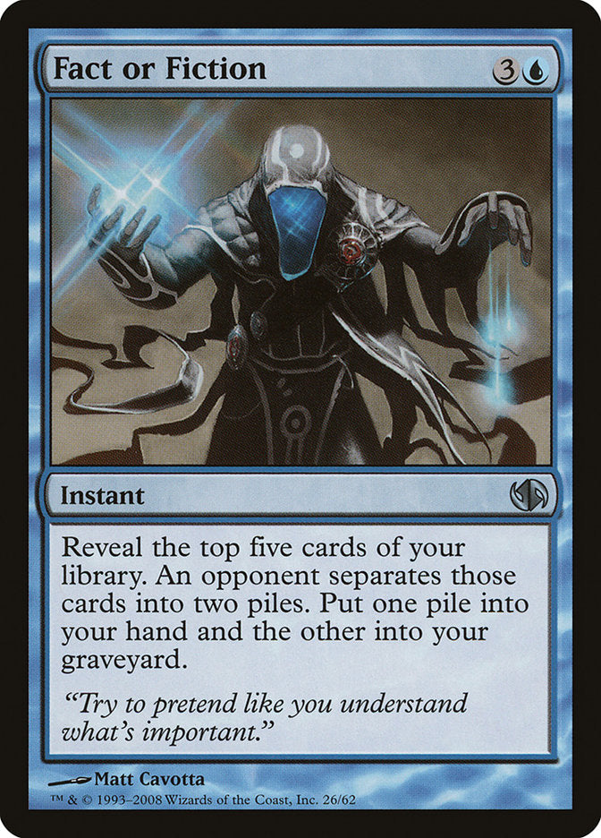 Fact or Fiction [Duel Decks: Jace vs. Chandra] | Game Haven TX
