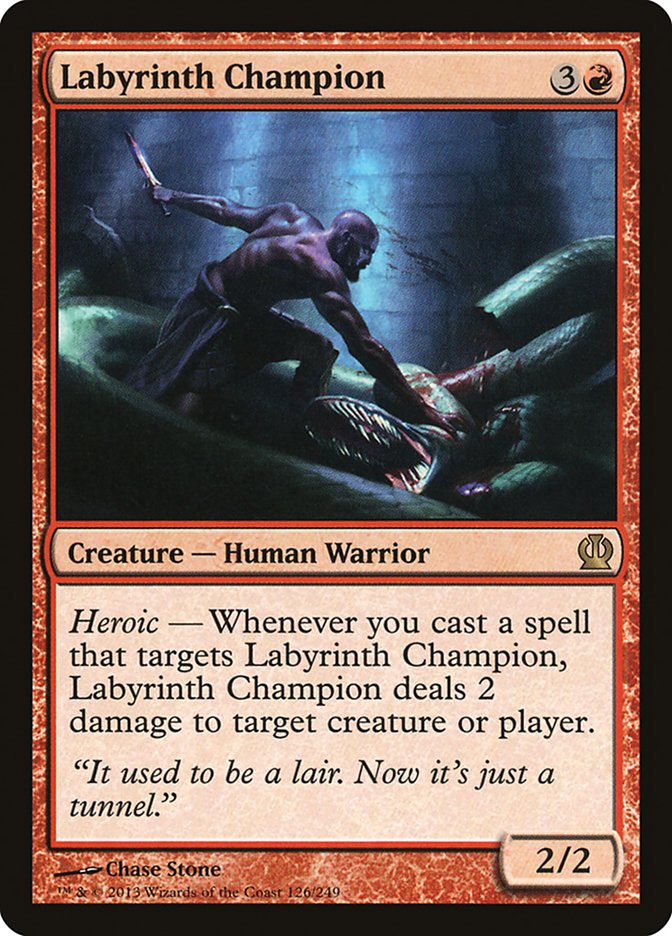 Labyrinth Champion [Theros] | Game Haven TX