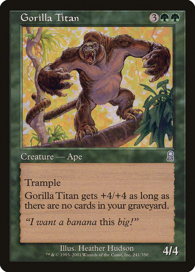 Gorilla Titan [Odyssey] | Game Haven TX