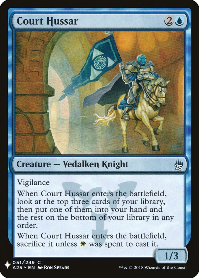 Court Hussar [Mystery Booster] | Game Haven TX