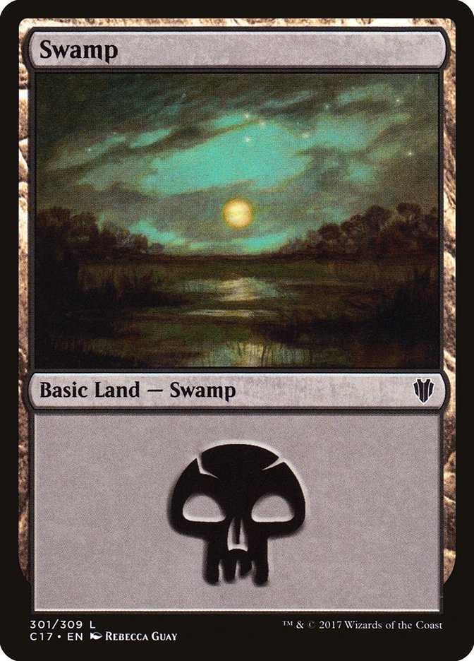 Swamp [Commander 2017] | Game Haven TX