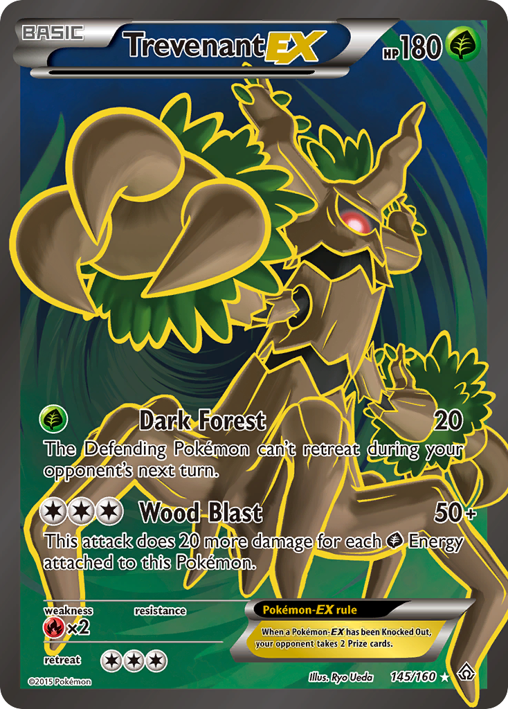 Trevenant EX (145/160) [XY: Primal Clash] | Game Haven TX