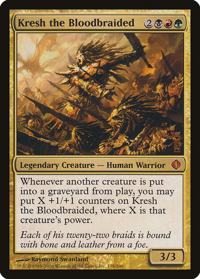Kresh the Bloodbraided [Shards of Alara] | Game Haven TX
