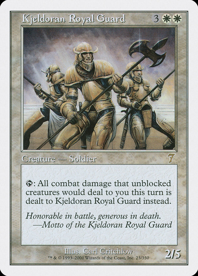 Kjeldoran Royal Guard [Seventh Edition] | Game Haven TX