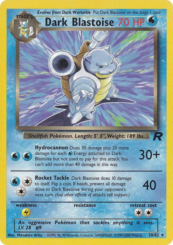 Dark Blastoise (20/82) [Team Rocket Unlimited] | Game Haven TX