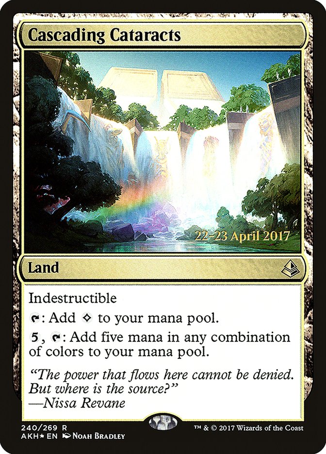 Cascading Cataracts [Amonkhet Promos] | Game Haven TX