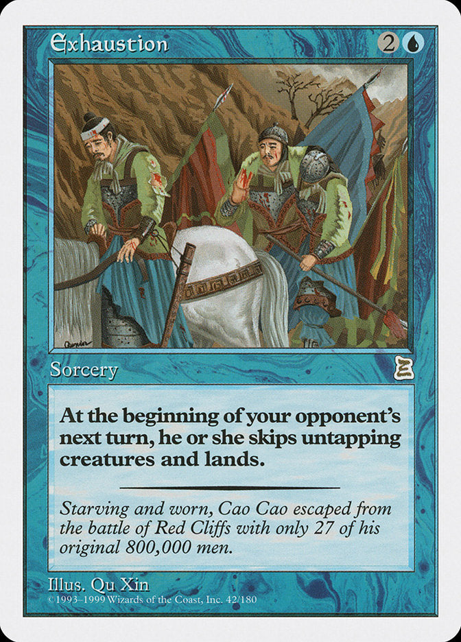 Exhaustion [Portal Three Kingdoms] | Game Haven TX