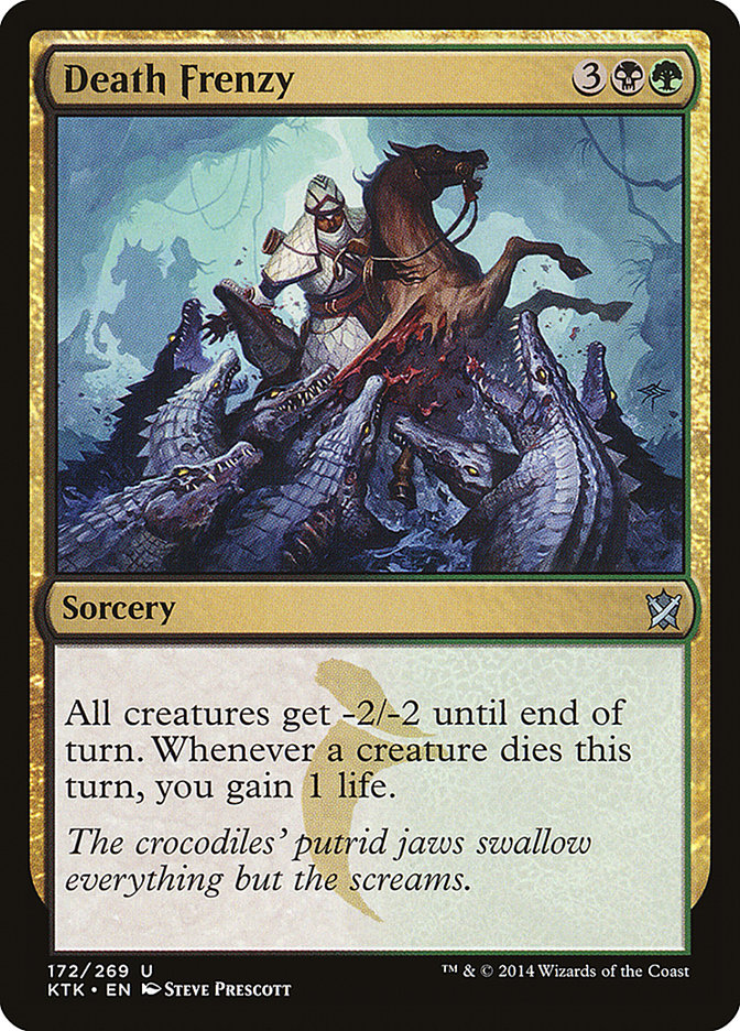Death Frenzy [Khans of Tarkir] | Game Haven TX