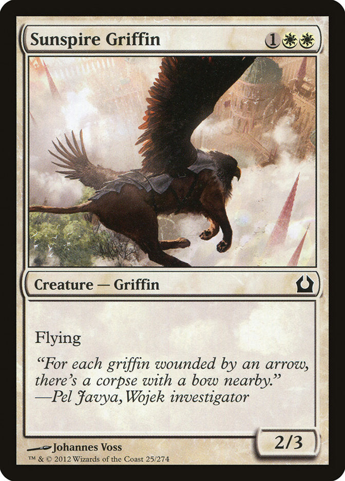 Sunspire Griffin [Return to Ravnica] | Game Haven TX