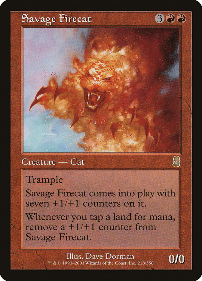 Savage Firecat [Odyssey] | Game Haven TX
