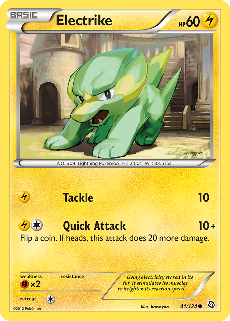 Electrike (41/124) [Black & White: Dragons Exalted] | Game Haven TX