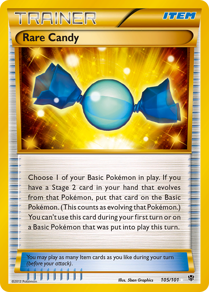 Rare Candy (105/101) [Black & White: Plasma Blast] | Game Haven TX