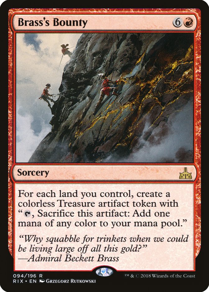 Brass's Bounty [Rivals of Ixalan] | Game Haven TX