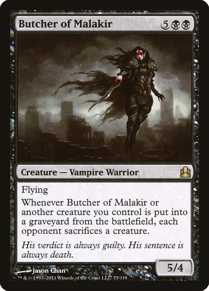 Butcher of Malakir [Commander 2011] | Game Haven TX