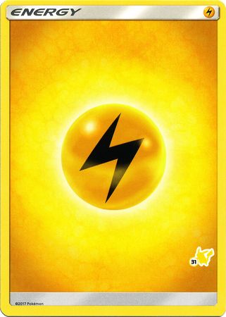 Lightning Energy (Pikachu Stamp #31) [Battle Academy 2020] | Game Haven TX