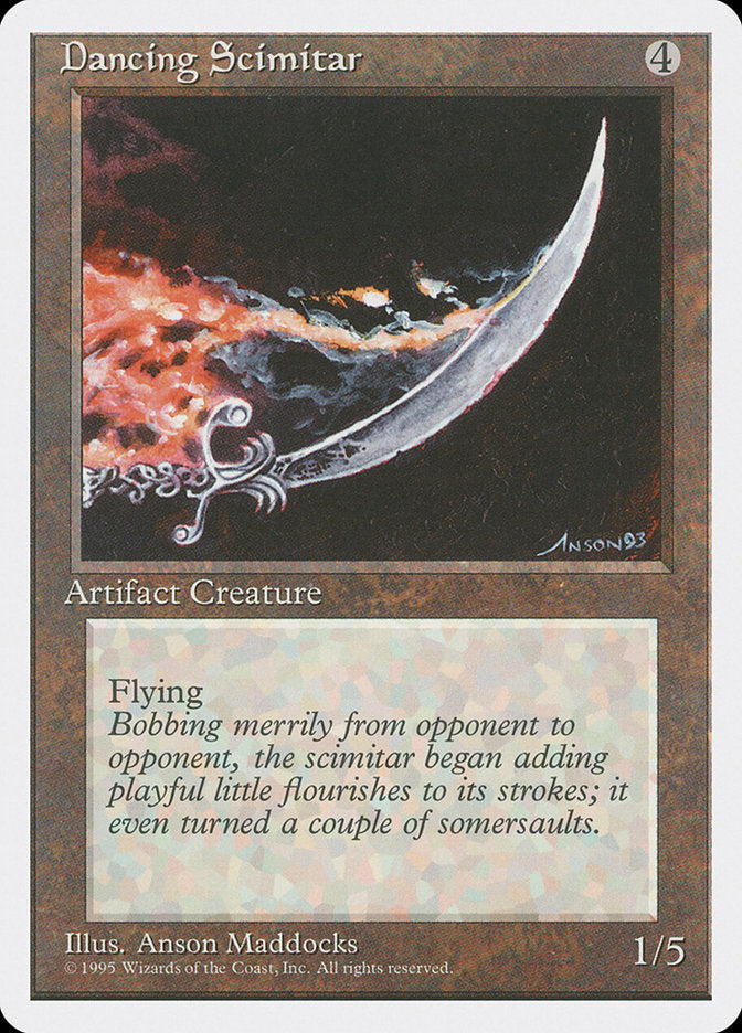 Dancing Scimitar [Fourth Edition] | Game Haven TX