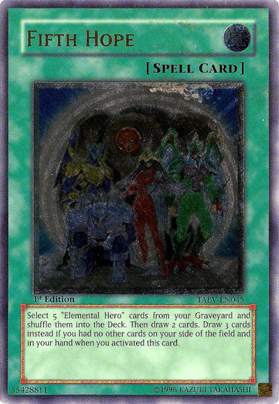 Fifth Hope [TAEV-EN045] Ultimate Rare | Game Haven TX