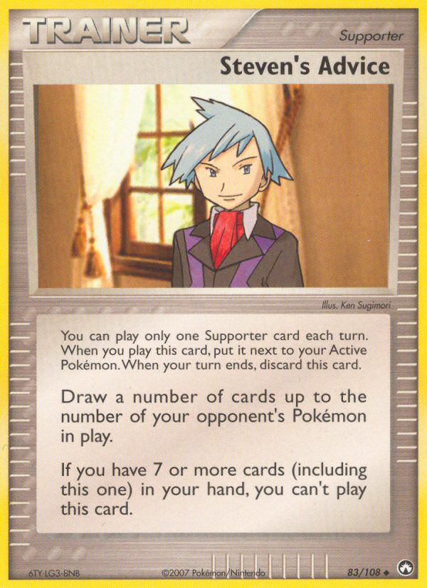Steven's Advice (83/108) [EX: Power Keepers] | Game Haven TX