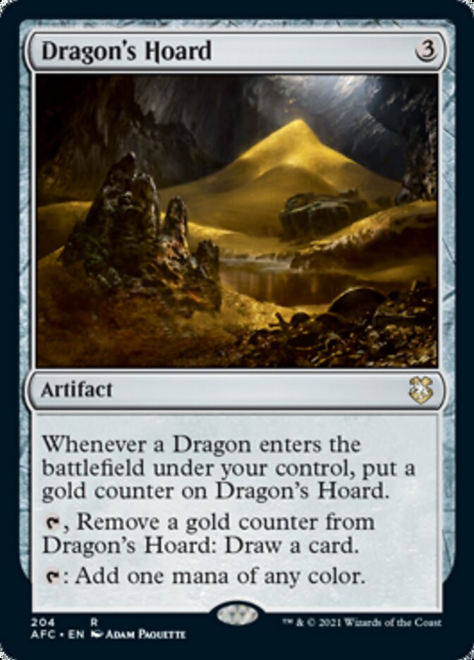 Dragon's Hoard [Dungeons & Dragons: Adventures in the Forgotten Realms Commander] | Game Haven TX