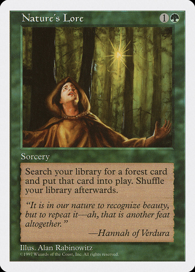 Nature's Lore [Fifth Edition] | Game Haven TX