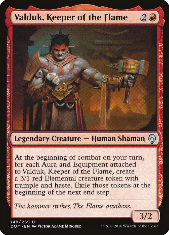 Valduk, Keeper of the Flame [Dominaria] | Game Haven TX