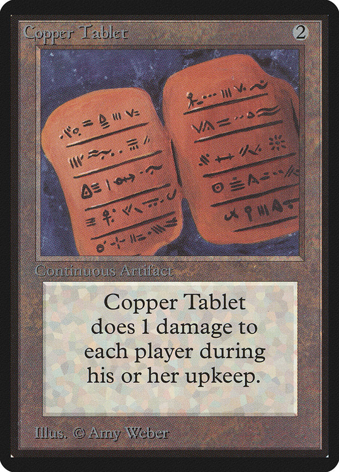 Copper Tablet [Limited Edition Beta] | Game Haven TX