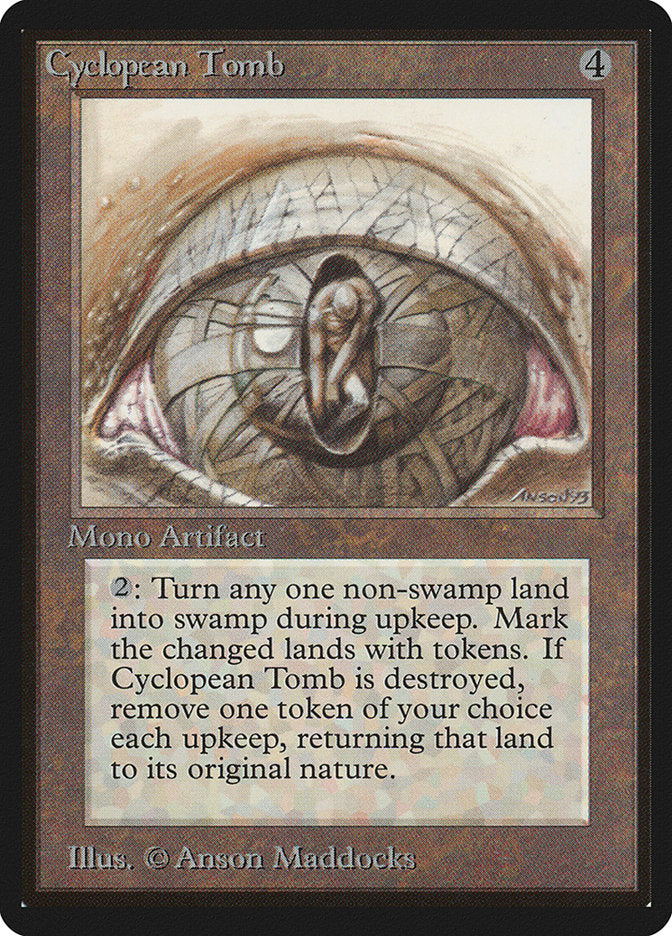 Cyclopean Tomb [Limited Edition Beta] | Game Haven TX