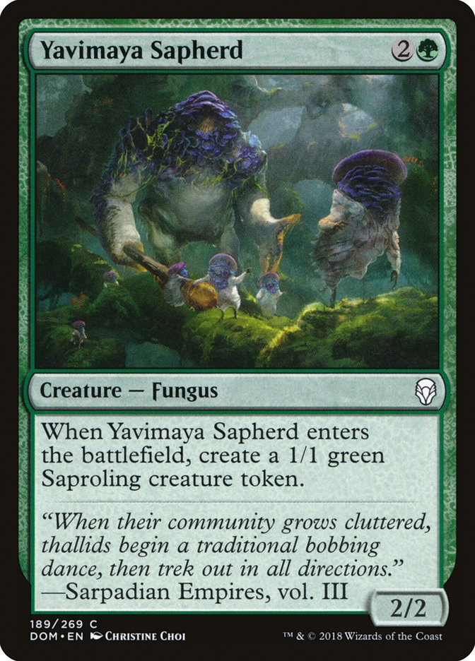 Yavimaya Sapherd [Dominaria] | Game Haven TX