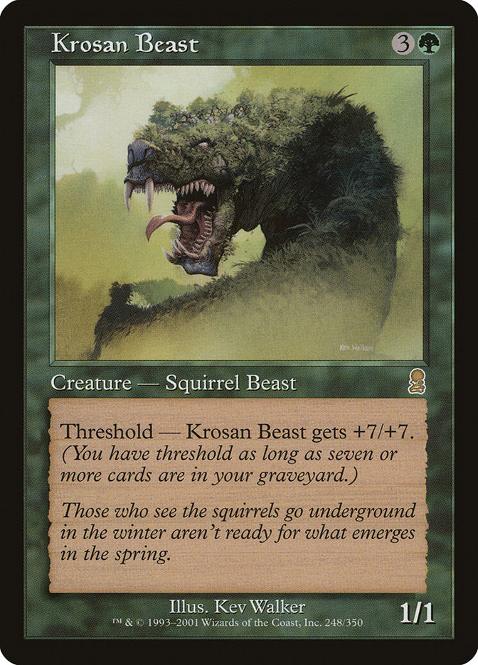 Krosan Beast [Odyssey] | Game Haven TX