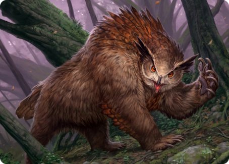 Owlbear Art Card [Dungeons & Dragons: Adventures in the Forgotten Realms Art Series] | Game Haven TX