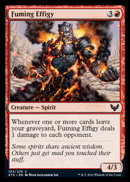 Fuming Effigy [Strixhaven: School of Mages] | Game Haven TX