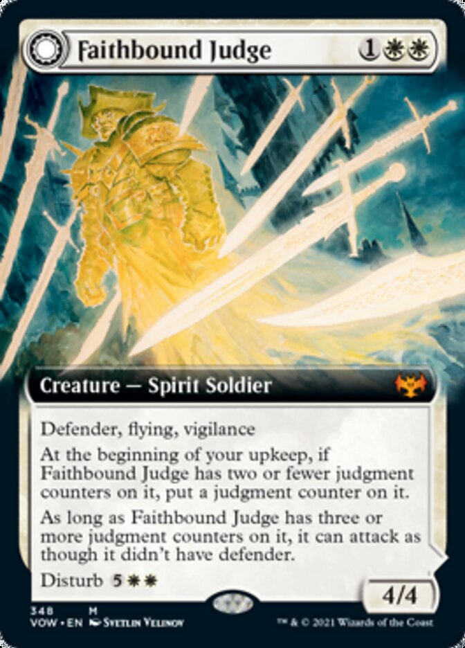 Faithbound Judge // Sinner's Judgment (Extended) [Innistrad: Crimson Vow] | Game Haven TX