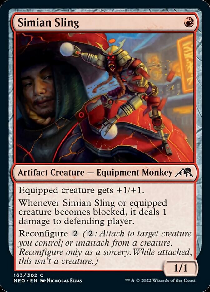 Simian Sling [Kamigawa: Neon Dynasty] | Game Haven TX
