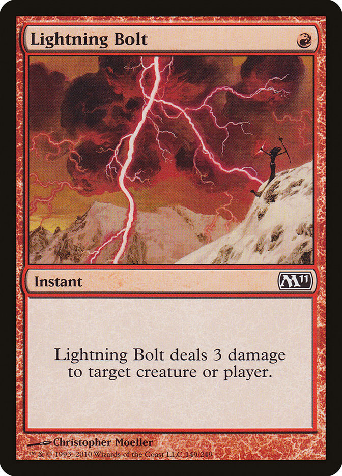 Lightning Bolt [Magic 2011] | Game Haven TX