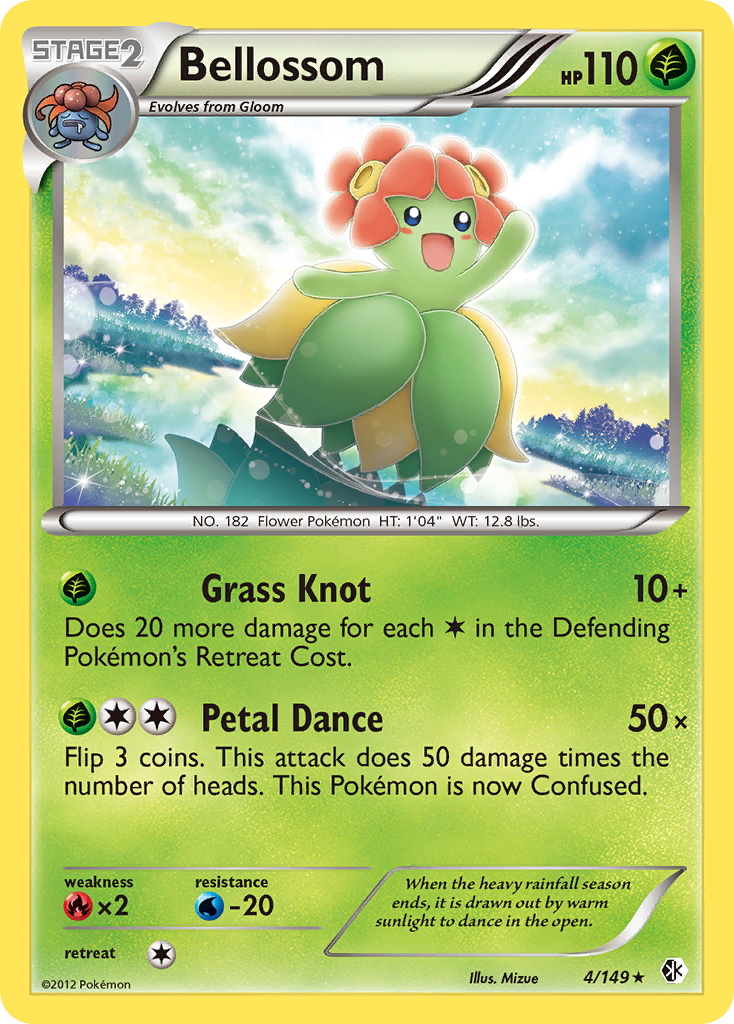 Bellossom (4/149) [Black & White: Boundaries Crossed] | Game Haven TX