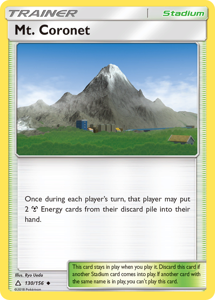 Mt. Coronet (130/156) [Sun & Moon: Ultra Prism] | Game Haven TX