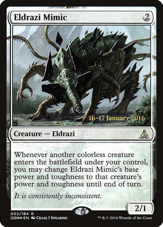 Eldrazi Mimic [Oath of the Gatewatch Promos] | Game Haven TX