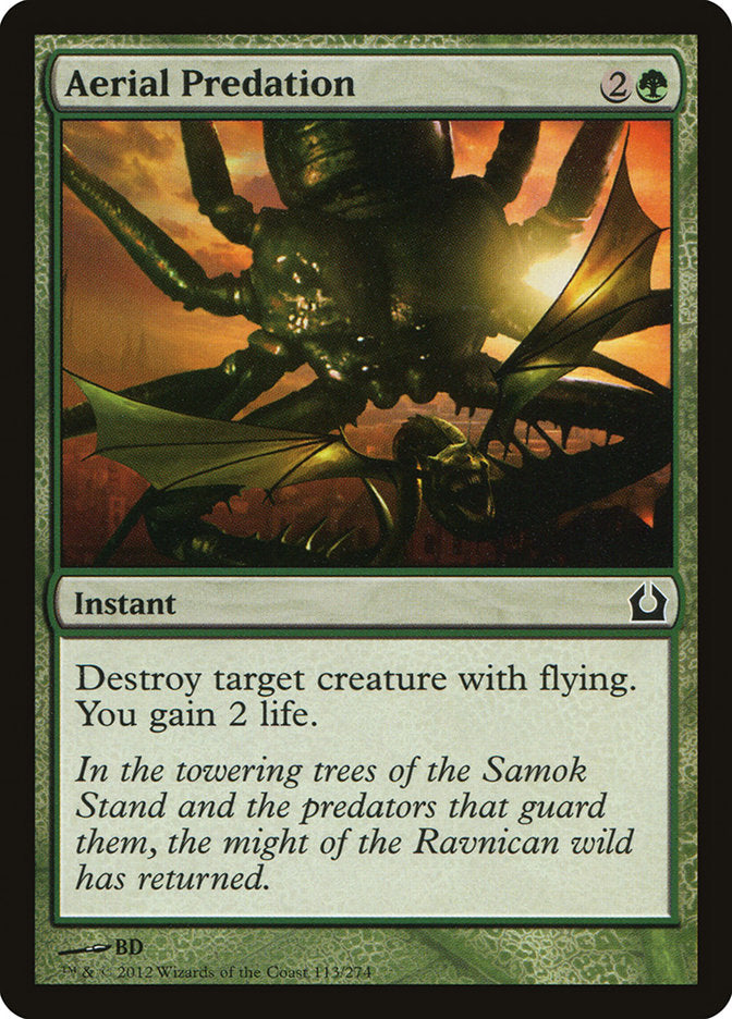 Aerial Predation [Return to Ravnica] | Game Haven TX